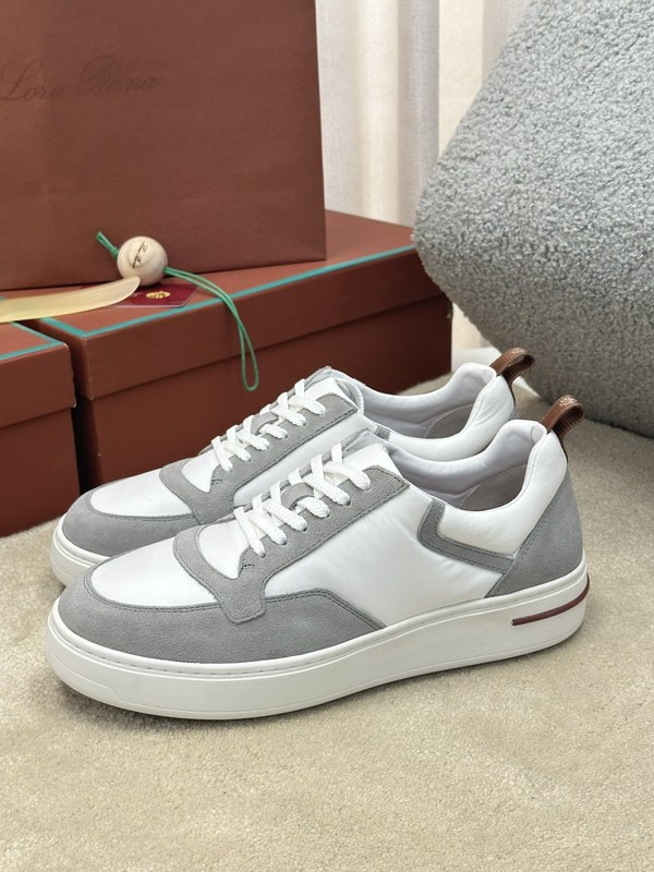 로로피아나 뉴포트 워크 스니커즈 / 그레이 [매장가132만원대]