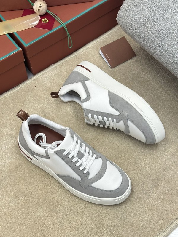 로로피아나 뉴포트 워크 스니커즈 / 그레이 [매장가132만원대]