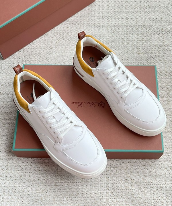 로로피아나 뉴포트 2.0 로우 워크 스니커즈 / 옐로우 [매장가150만원대]