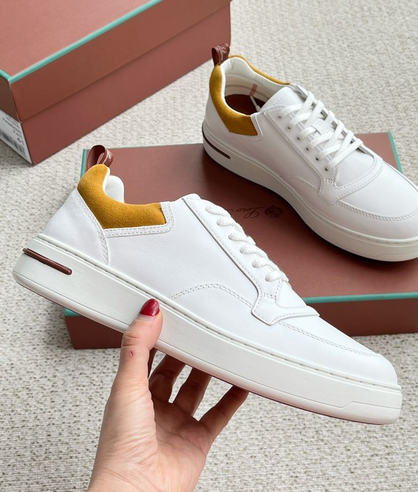 로로피아나 뉴포트 2.0 로우 워크 스니커즈 / 옐로우 [매장가150만원대]