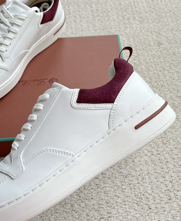 로로피아나 뉴포트 2.0 로우 워크 스니커즈 / 버건디 [매장가150만원대]
