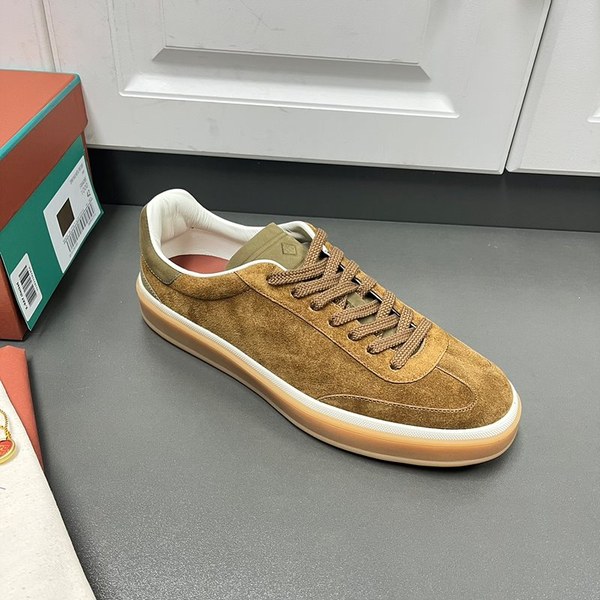 로로피아나 테니스 워크 스니커즈 / 카키 [매장가160만원대]