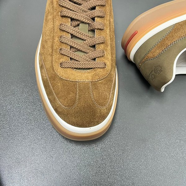 로로피아나 테니스 워크 스니커즈 / 카키 [매장가160만원대]