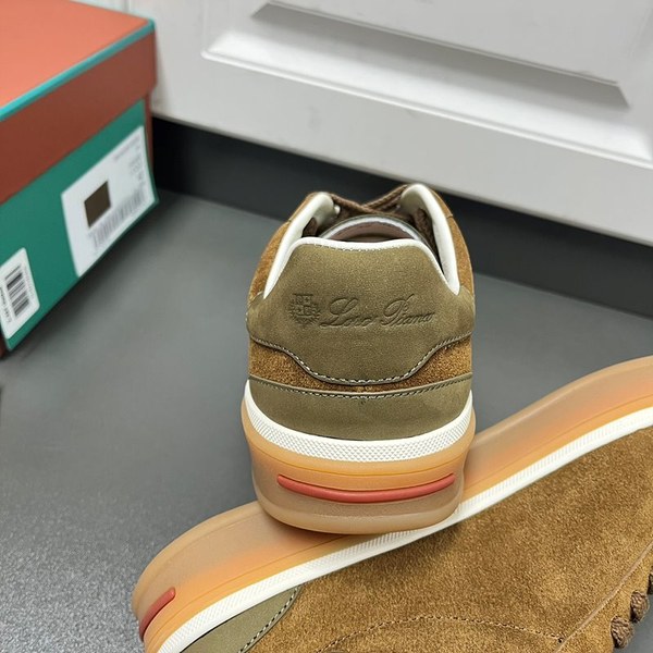 로로피아나 테니스 워크 스니커즈 / 카키 [매장가160만원대]