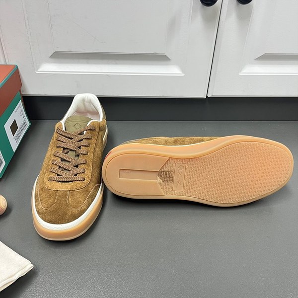 로로피아나 테니스 워크 스니커즈 / 카키 [매장가160만원대]