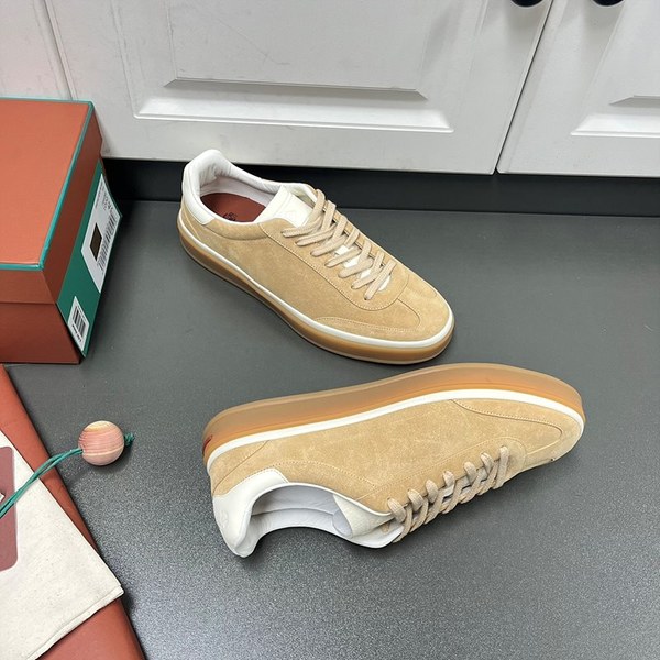 로로피아나 테니스 워크 스니커즈 / 샌드 [매장가160만원대]