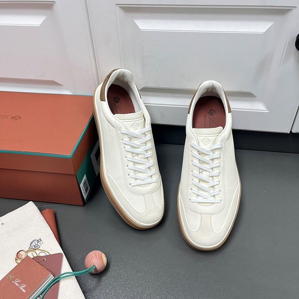 로로피아나 테니스 워크 스니커즈 / 베이지 [매장가160만원대]