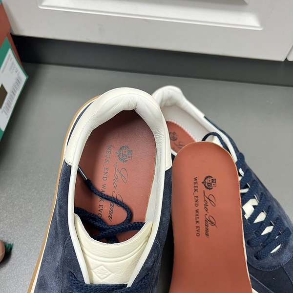 로로피아나 테니스 워크 스니커즈 / 블루 [매장가160만원대]