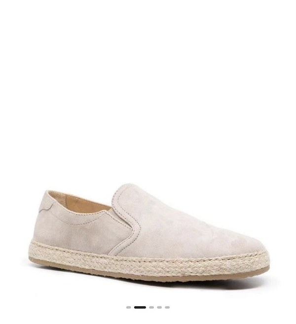 BRUNELLO CUCINELLI 브루넬로 쿠치넬리 남성 라운드 토 스웨이드 로퍼 / 베이지 [매장가135만원대]