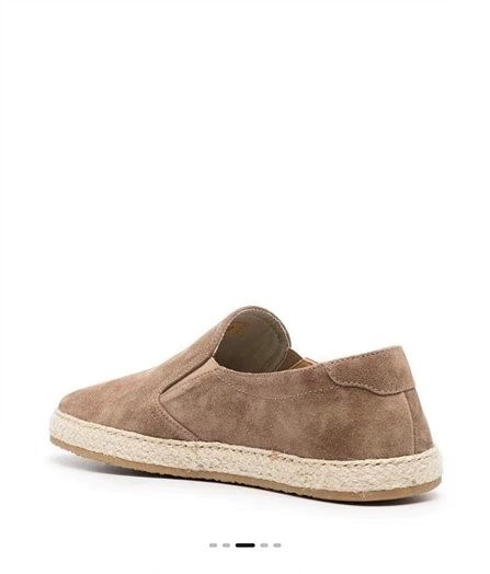 BRUNELLO CUCINELLI 브루넬로 쿠치넬리 남성 라운드 토 스웨이드 로퍼 / 브라운 [매장가135만원대]