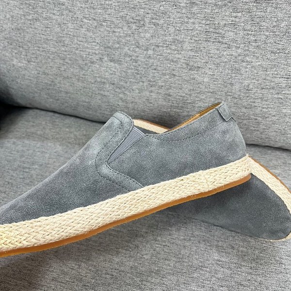 BRUNELLO CUCINELLI 브루넬로 쿠치넬리 남성 라운드 토 스웨이드 로퍼 / 그레이 [매장가135만원대]