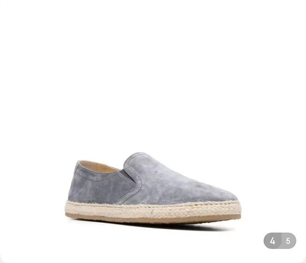 BRUNELLO CUCINELLI 브루넬로 쿠치넬리 남성 라운드 토 스웨이드 로퍼 / 그레이 [매장가135만원대]