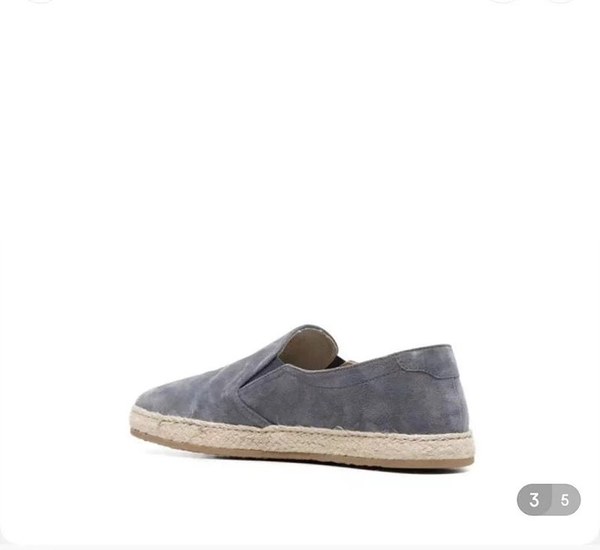 BRUNELLO CUCINELLI 브루넬로 쿠치넬리 남성 라운드 토 스웨이드 로퍼 / 그레이 [매장가135만원대]