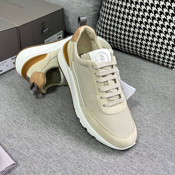 BRUNELLO CUCINELLI 브루넬로 쿠치넬리 남성 로우탑 스니커즈 / 비스킷 [매장가165만원대]