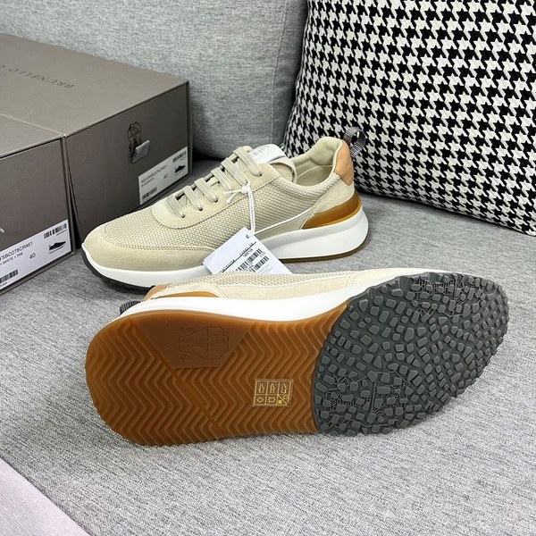 BRUNELLO CUCINELLI 브루넬로 쿠치넬리 남성 로우탑 스니커즈 / 비스킷 [매장가165만원대]