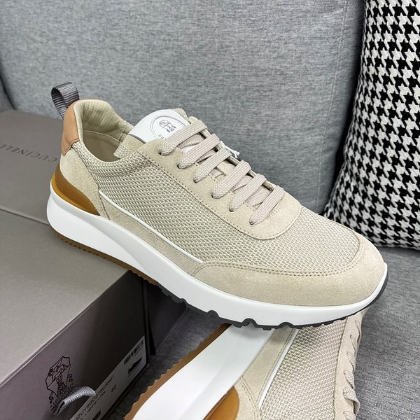 BRUNELLO CUCINELLI 브루넬로 쿠치넬리 남성 로우탑 스니커즈 / 비스킷 [매장가165만원대]
