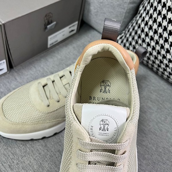 BRUNELLO CUCINELLI 브루넬로 쿠치넬리 남성 로우탑 스니커즈 / 비스킷 [매장가165만원대]