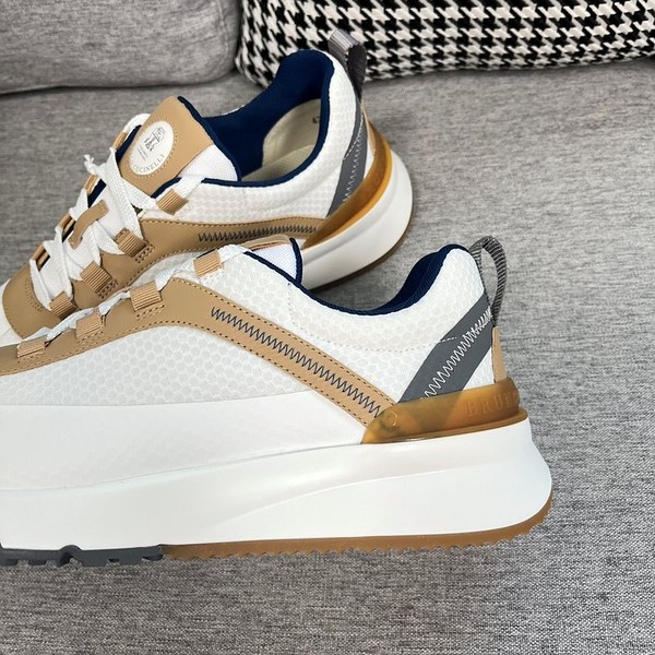 BRUNELLO CUCINELLI 브루넬로 쿠치넬리 남성 로우탑 스니커즈 / 화이트비스킷 [매장가165만원대]