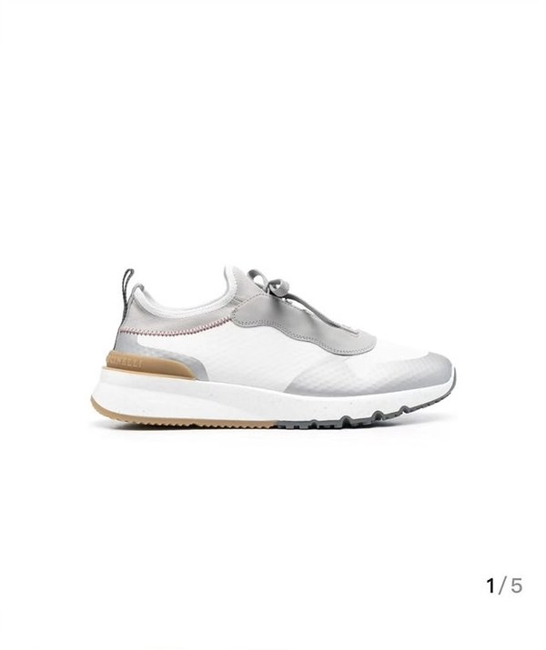 BRUNELLO CUCINELLI 브루넬로 쿠치넬리 남성 로우탑 스니커즈 / 화이트 [매장가165만원대]