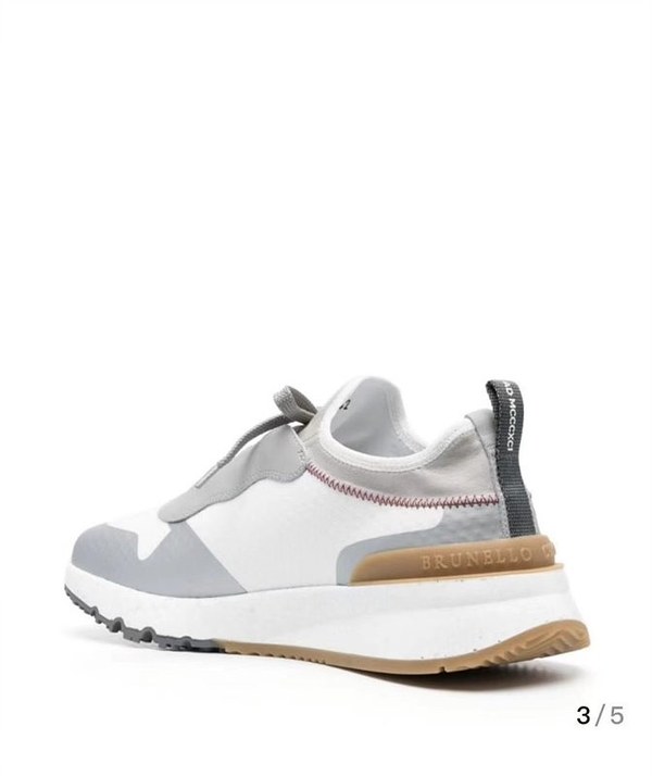 BRUNELLO CUCINELLI 브루넬로 쿠치넬리 남성 로우탑 스니커즈 / 화이트 [매장가165만원대]