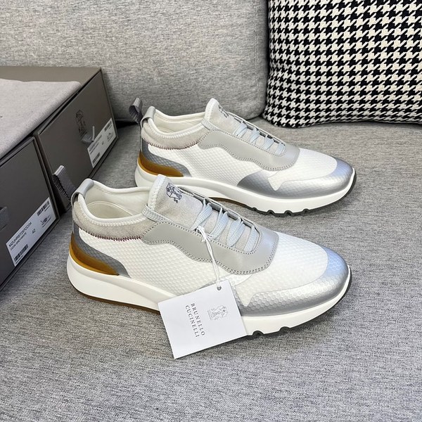 BRUNELLO CUCINELLI 브루넬로 쿠치넬리 남성 로우탑 스니커즈 / 화이트 [매장가165만원대]