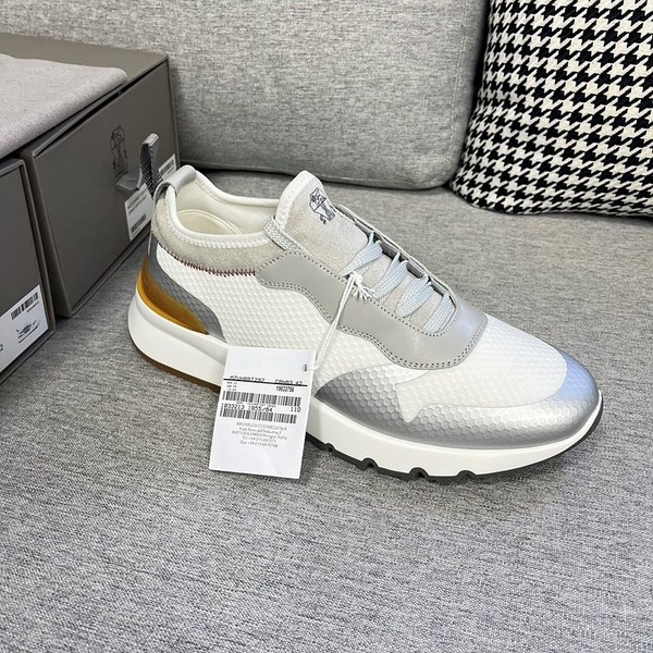 BRUNELLO CUCINELLI 브루넬로 쿠치넬리 남성 로우탑 스니커즈 / 화이트 [매장가165만원대]