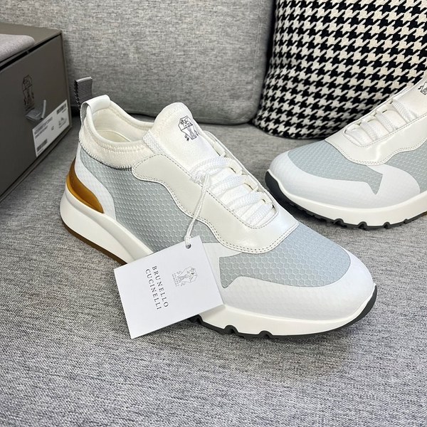 BRUNELLO CUCINELLI 브루넬로 쿠치넬리 남성 로우탑 스니커즈 / 그레이 [매장가165만원대]