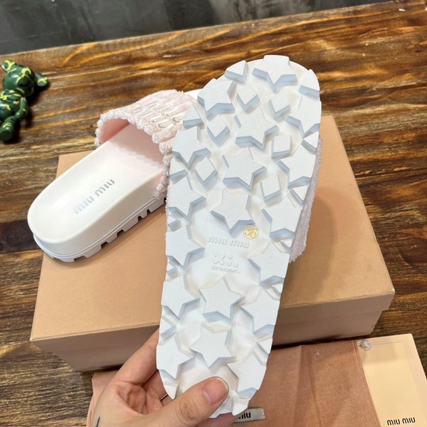 미우미우 테리 슬리퍼 Miu Miu Terry Cloth Slide [매장가 70만원대]