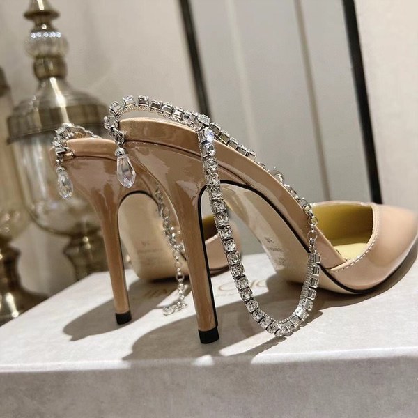 지미츄 다이아몬드 체인 샌들 힐 [매장가 310만원대]