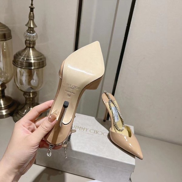 지미츄 다이아몬드 체인 샌들 힐 [매장가 310만원대]