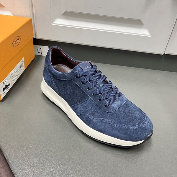 TOD'S 토즈 스웨이드 인 스니커즈 / 블루 [매장가120만원대]