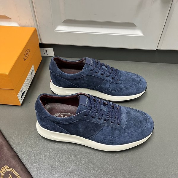 TOD'S 토즈 스웨이드 인 스니커즈 / 블루 [매장가120만원대]