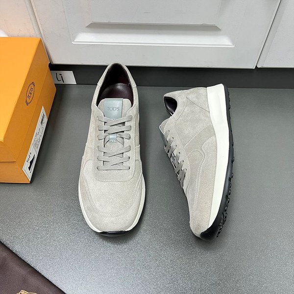 TOD'S 토즈 스웨이드 인 스니커즈 / 그레이 [매장가120만원대]