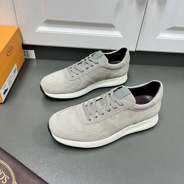 TOD'S 토즈 스웨이드 인 스니커즈 / 그레이 [매장가120만원대]