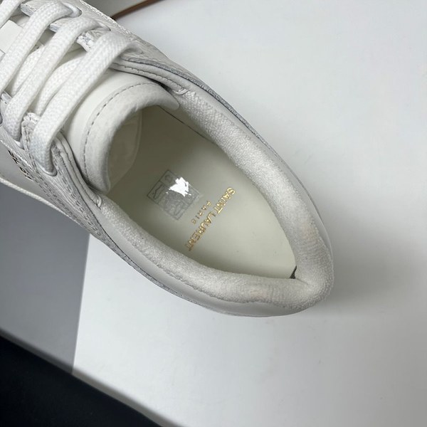 SAINT LAURENT YSL 입생로랑 로우탑 레이스업 스니커즈 / 화이트 [매장가140만원대]