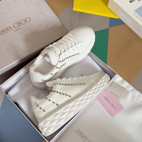 지미추 다이아몬드 맥시 스터드 스니커즈