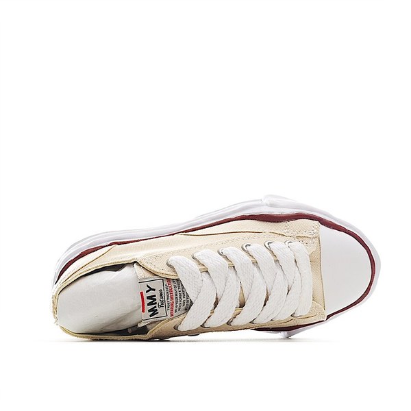 메종 미하라 야스히로 BAKER 시리즈 쉘 투 디졸브 슈즈 로우탑