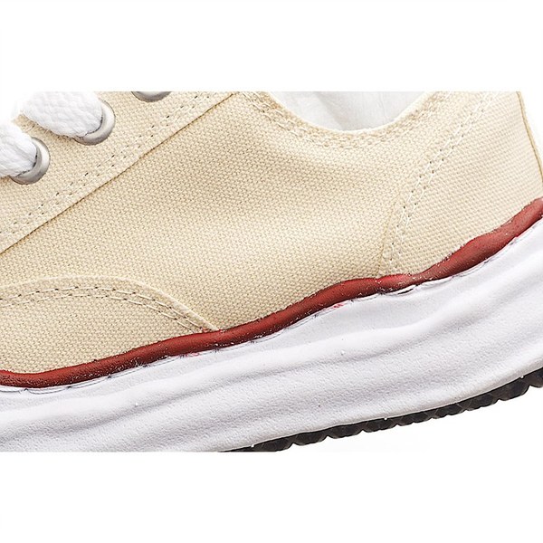 메종 미하라 야스히로 BAKER 시리즈 쉘 투 디졸브 슈즈 로우탑