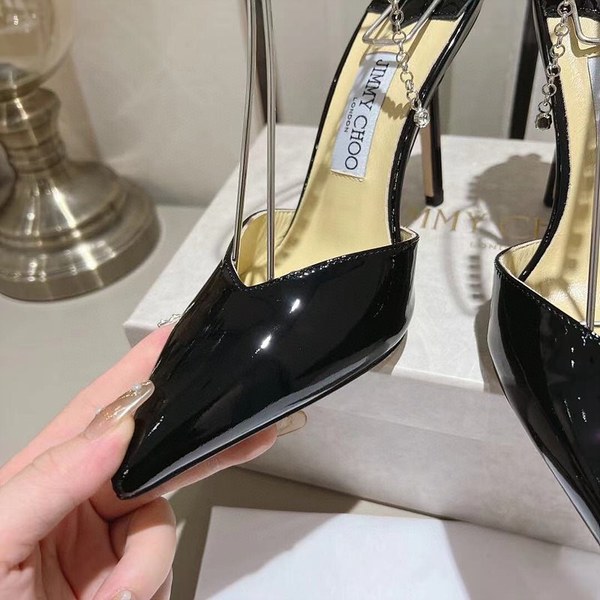 지미츄 다이아몬드 체인 샌들 힐 [매장가 310만원대]