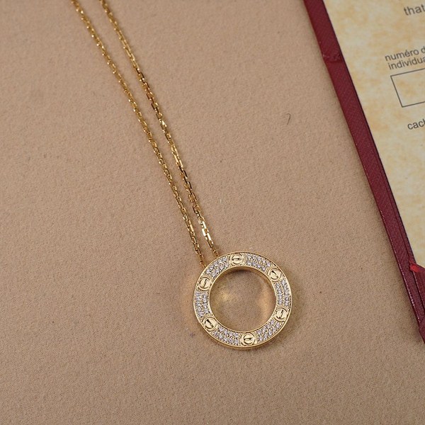 까르띠에 LOVE 팬던트 파베 3color