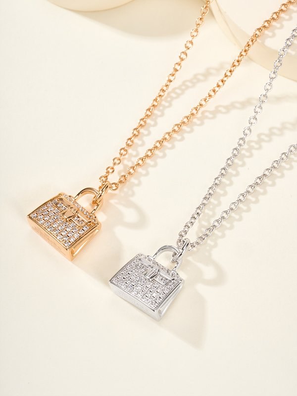 에르메스 아뮬렛 켈리 팬던트 네크리스 2color