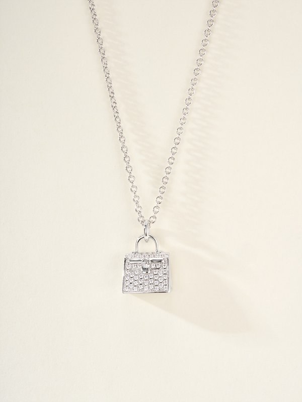 에르메스 아뮬렛 켈리 팬던트 네크리스 2color