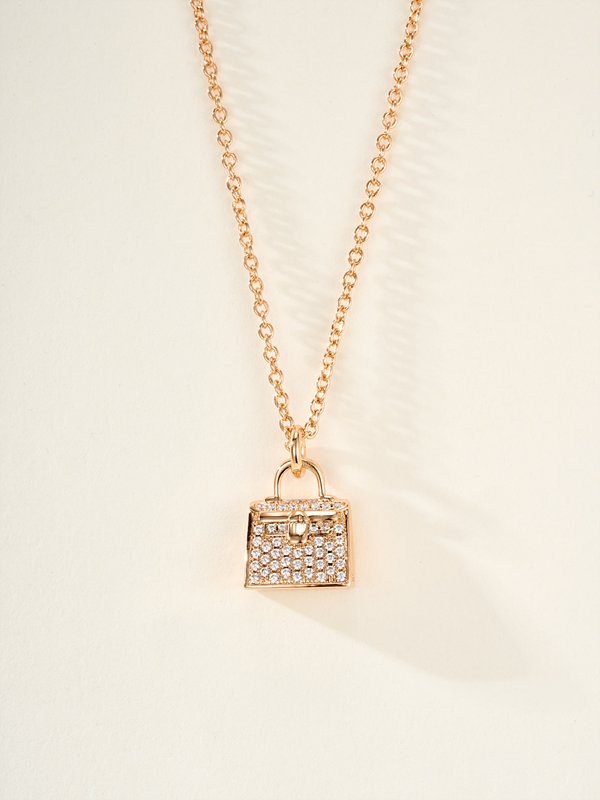 에르메스 아뮬렛 켈리 팬던트 네크리스 2color