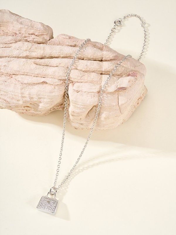 에르메스 아뮬렛 켈리 팬던트 네크리스 2color