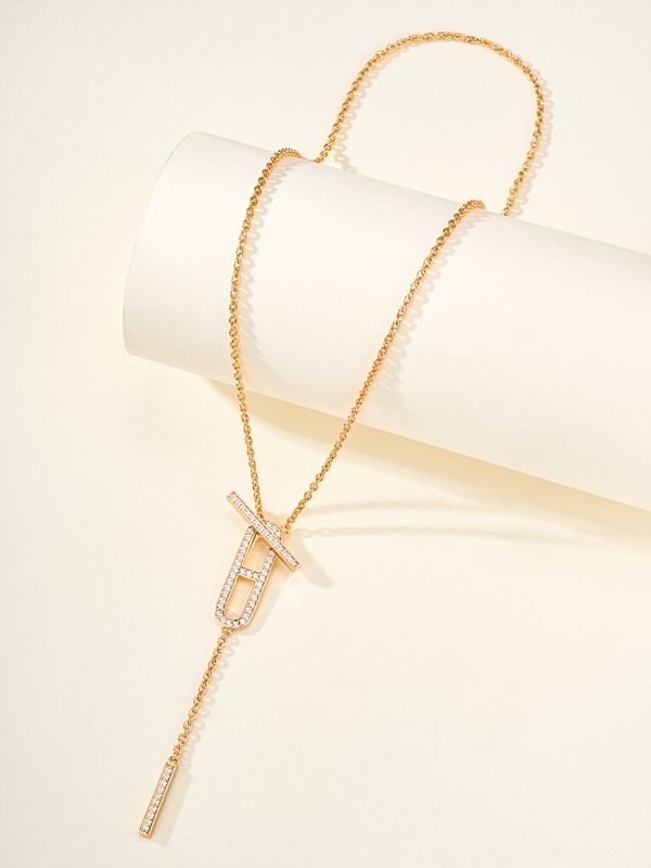 에르메스 에버 샹달  래리어트 네크리스 2color