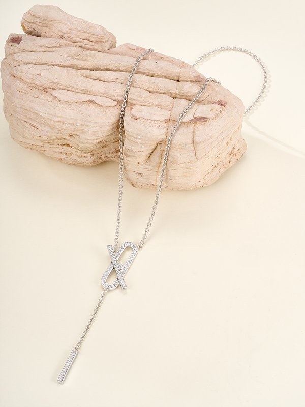 에르메스 에버 샹달  래리어트 네크리스 2color