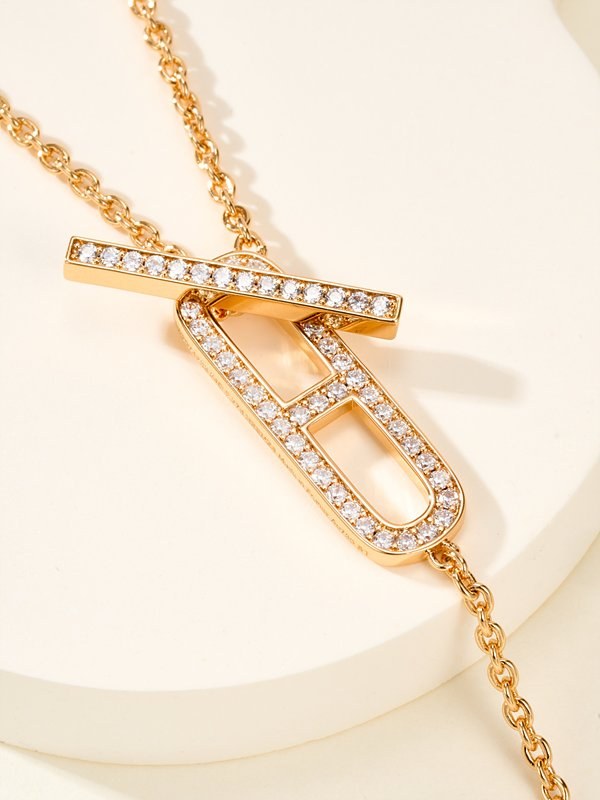 에르메스 에버 샹달  래리어트 네크리스 2color