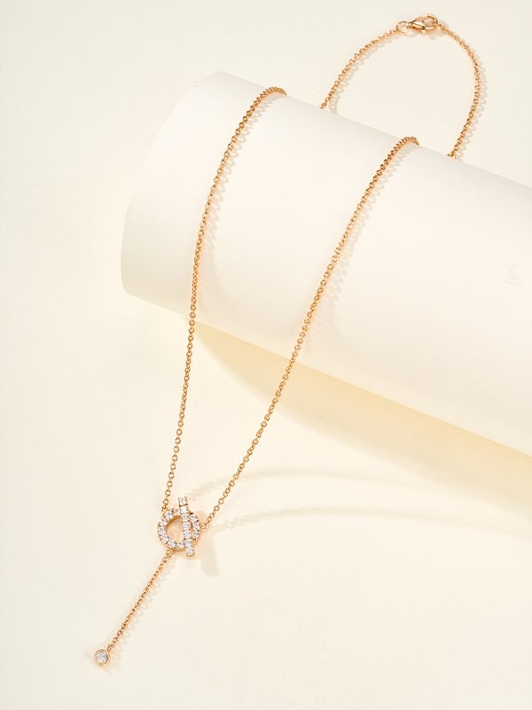 에르메스 피네스 래리어트 네크리스 2color