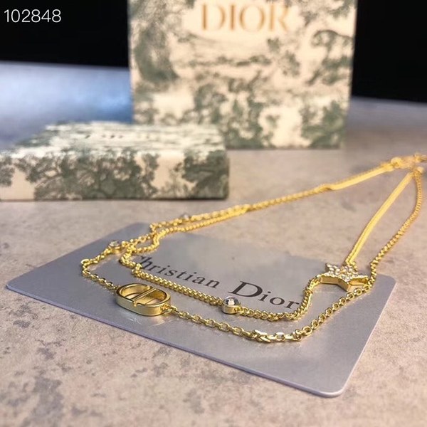 디올 Petit CD 더블 목걸이 [매장가 85만원대]