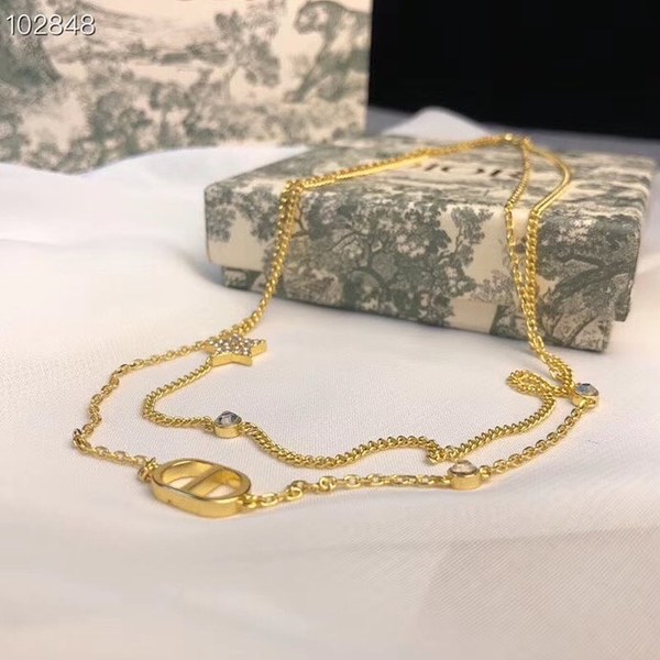 디올 Petit CD 더블 목걸이 [매장가 85만원대]